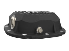 Load image into Gallery viewer, aFe Black Rear Differential Cover w/ Machined Fins - Various Ford Models 1990-2014