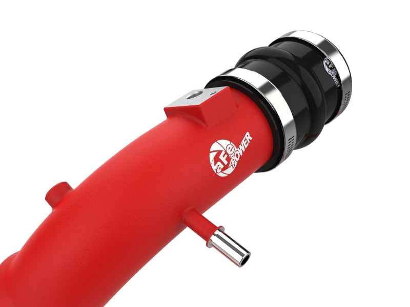 aFe BladeRunner Red Aluminum Hot & Cold Charge Pipe Kit - Ford F-150 2.7T 2024-2026