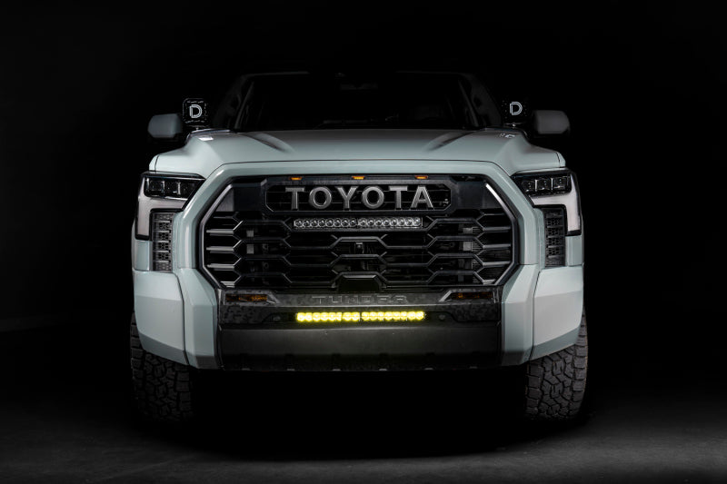 Diode Dynamics White SAE Driving Sport Stealth Bumper Lightbar Kit - Toyota Tundra 2022-2026