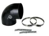 afe Magnum FORCE Intake Coupling Kit (3-3/4 IN ID to 3-1/2 IN ID x 90 Deg.) Black Elbow Coupler - Universal