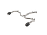 aFe Takeda 3in to 2.5in SS Axle-Back Exhaust System w/ Carbon Fiber Tips - Kia Forte GT 1.6T 2020-2021