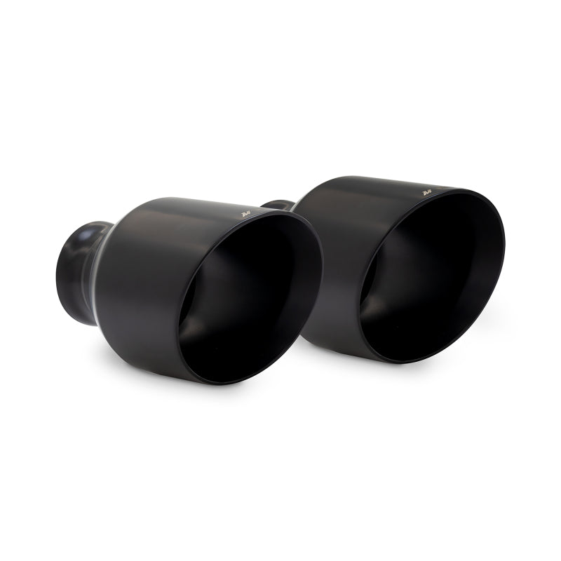 Mishimoto 5" Black Muffler Tip Pair - Dodge Charger / Challenger 2015-2023
