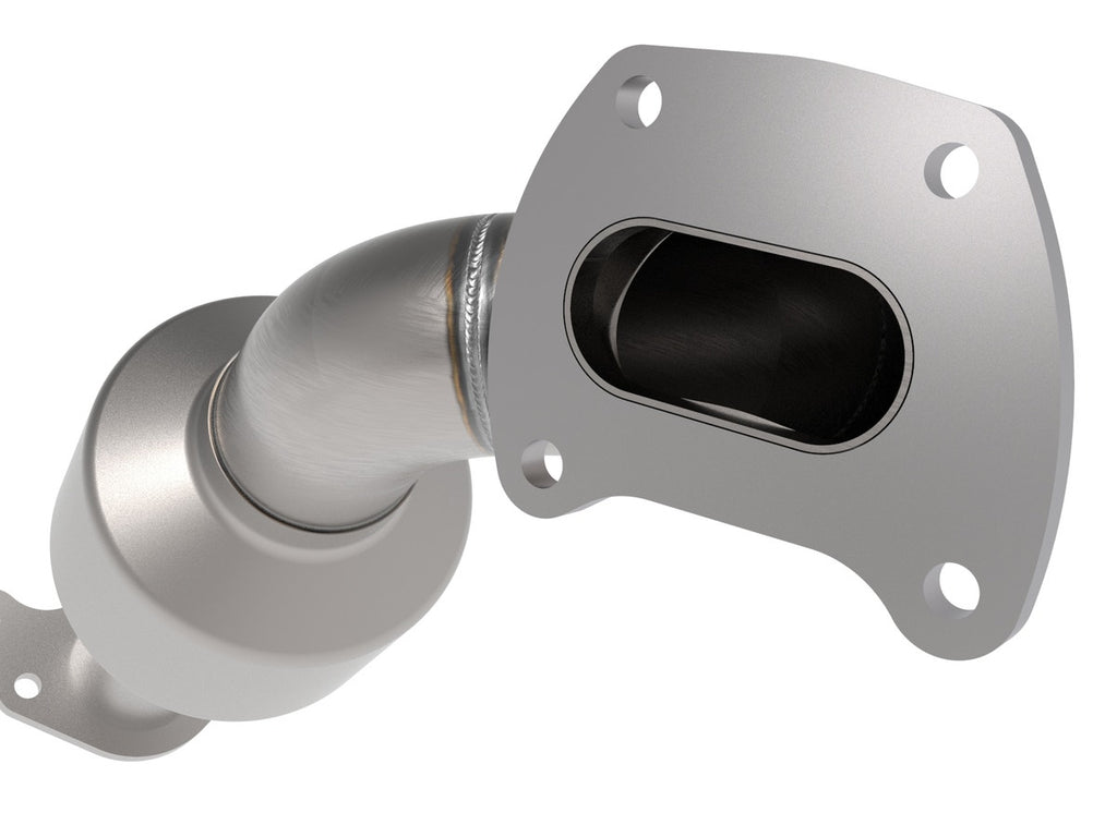 aFe Twisted Steel 409SS Catted Down Pipe - Toyota Tacoma 3.5L 2016-2019