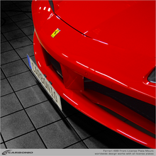 Load image into Gallery viewer, Carbonio No-Drill Front License Plate Mount - Ferrari 488 GTB / Spider 2016-2019