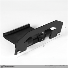 Load image into Gallery viewer, Carbonio No-Drill Front License Plate Mount - Ferrari 488 GTB / Spider 2016-2019