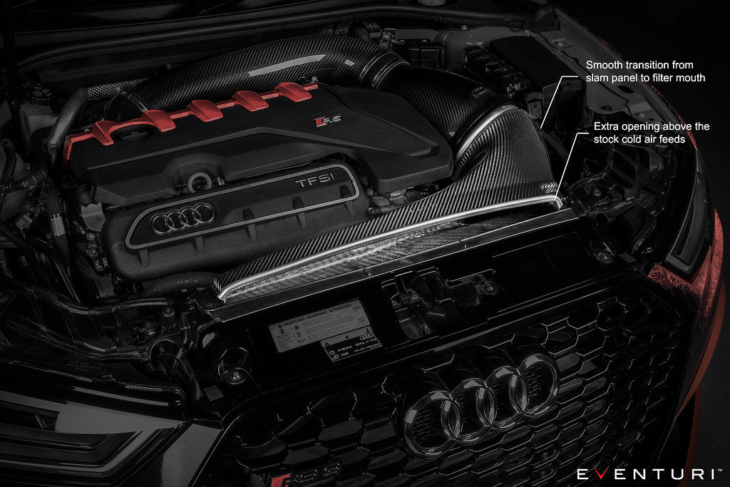 Eventuri Carbon Fiber Intake System - Audi RS3 (8V) 2017-2020 / TT RS (8S) 2018-2022