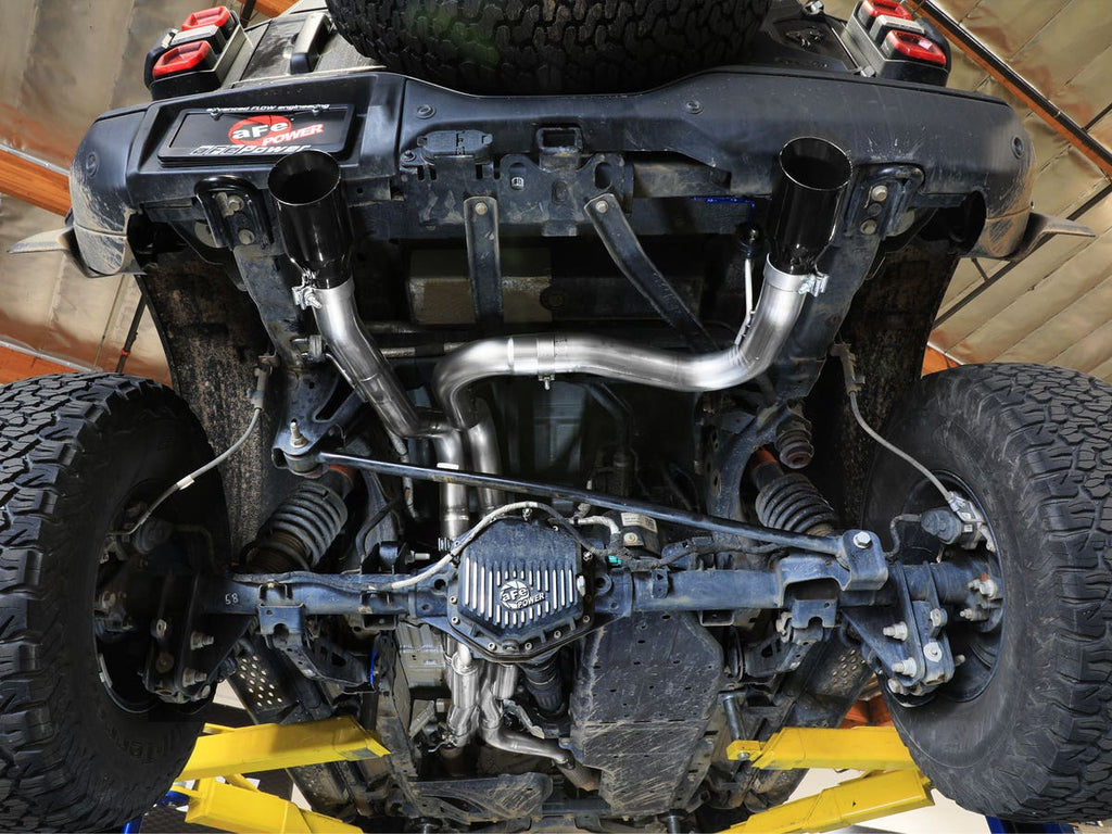 aFe Vulcan Series 3in 304SS Catback Exhaust System w/ Black Tips - Ford Bronco Raptor 2022-2026
