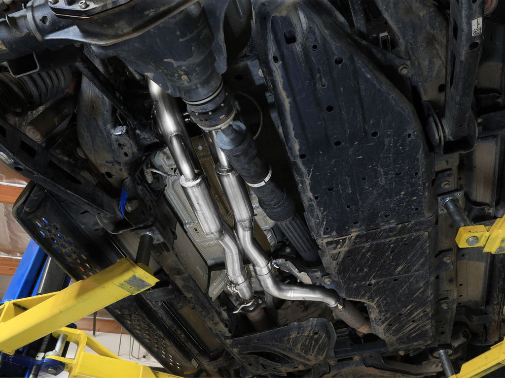 aFe Vulcan Series 3in 304SS Cat-Back Exhaust System w/ Polished Tips - Ford Bronco Raptor 2022-2026
