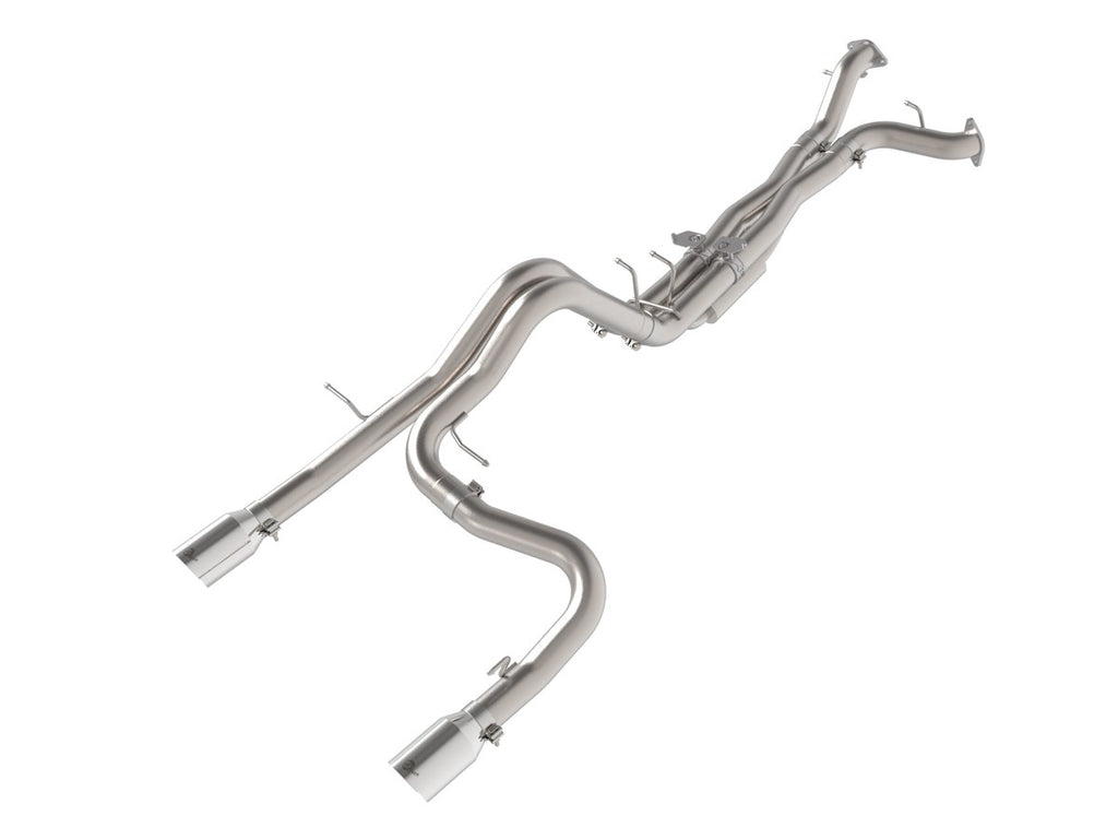 aFe Vulcan Series 3in 304SS Cat-Back Exhaust System w/ Polished Tips - Ford Bronco Raptor 2022-2026