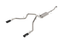Load image into Gallery viewer, aFe Vulcan Series 3" 304SS Dual Rear Exit Catback Exhaust w/Black Tips - Ford F-150 Tremor 2021-2026