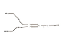 Load image into Gallery viewer, aFe Vulcan Series 3" 304SS Dual Rear Exit Catback Exhaust w/ Polished Tip - Ford F-150 Tremor 2021-2026