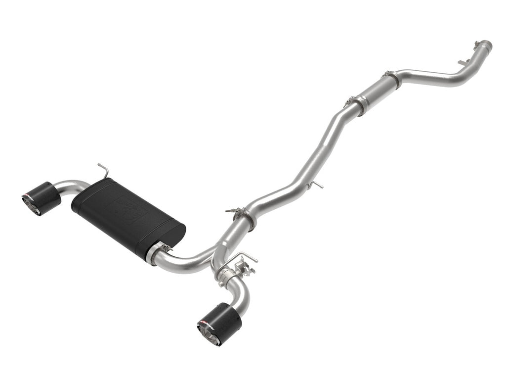 aFe Takeda 3" To 2.5" 304SS Catback Exhaust w/ Carbon Tips - Toyota GR Supra 3.0T 2020-2026