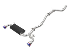 Load image into Gallery viewer, aFe POWER Takeda 3"-2.5" 304SS Catback Exhaust w/ Blue Tips - Toyota GR Supra 3.0T 2020-2026
