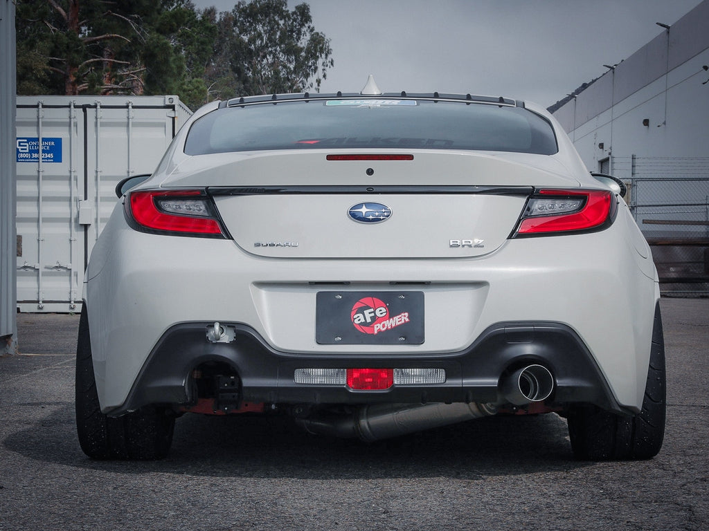 aFe Takeda 3in 304SS Catback Exhaust System w/ Brushed Tip - Toyota 86/GR86/ Scion FR-S/ Subaru BRZ 2013+