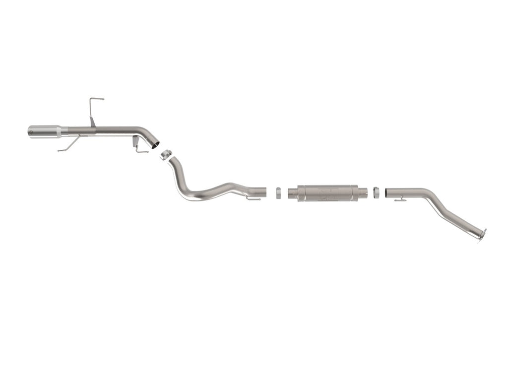 aFe Vulcan Series 3in 304 Catback Exhaust System w/Polished Tip - Toyota Land Cruiser 3.3 Diesel 2022-2026