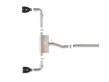 Load image into Gallery viewer, aFe Stainless Steel 304 Catback Exhaust w/ Black Tips - Lexus NX250 2.5L 2022-2025