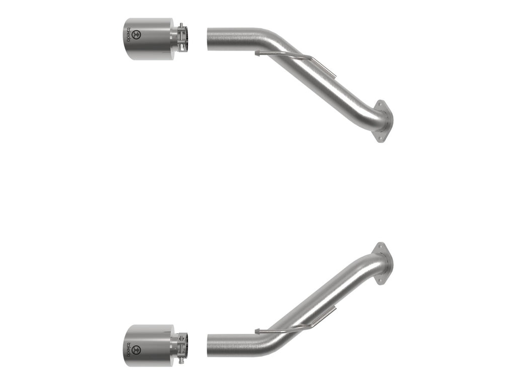 aFe Takeda Stainless Steel Axle-Back Exhaust System w/ Polished Tips - Nissan Z 2023
