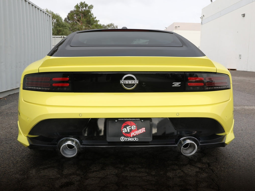 aFe Takeda Stainless Steel Axle-Back Exhaust System w/ Polished Tips - Nissan Z 2023