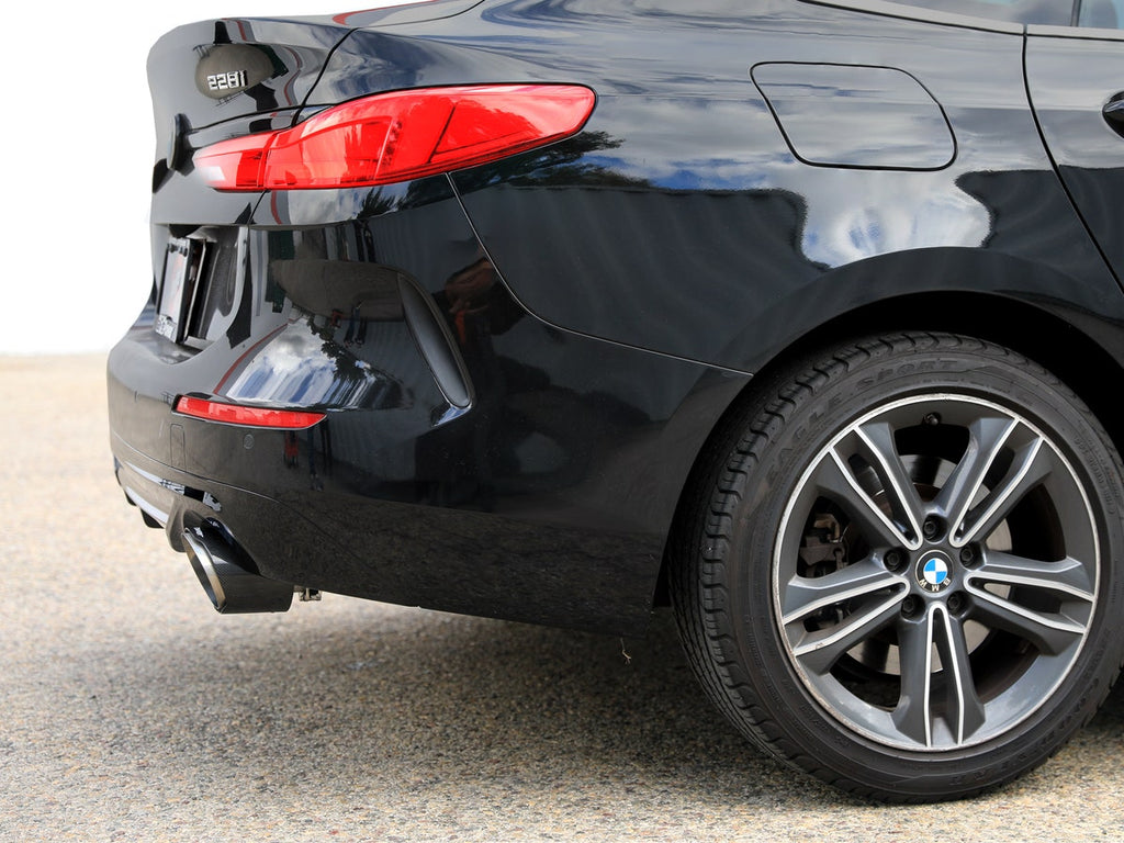 aFe MACHForce XP SS Axle-Back Exhaust w/ Carbon Tips - BMW 228i Gran Coupe 2.0T (F44) 2021-2024