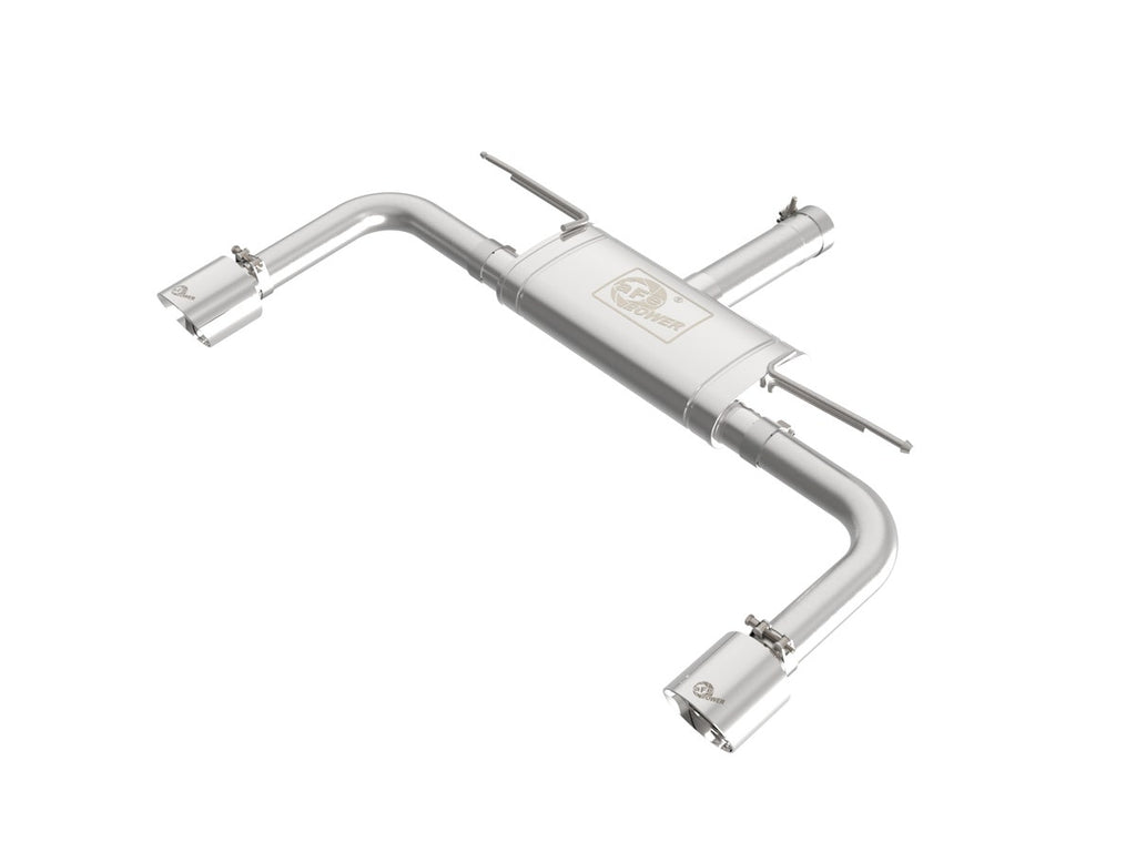 aFe MACHForce XP SS Axle-Back Exhaust w/ Polished Tips - BMW 228i Gran Coupe 2.0T (F44) 2021-2024