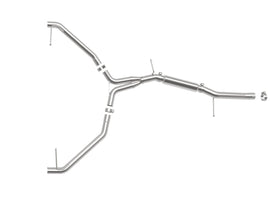 aFe MACH Force-Xp 3in to 2-1/2in 304 SS Axle-Back Exhaust System - Audi A4 2.0T 2020-2025