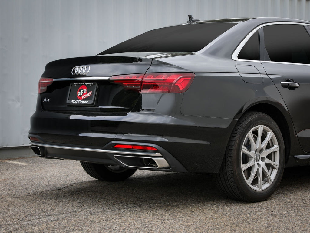 aFe MACH Force-Xp 3in to 2-1/2in 304 SS Axle-Back Exhaust System - Audi A4 2.0T 2020-2025