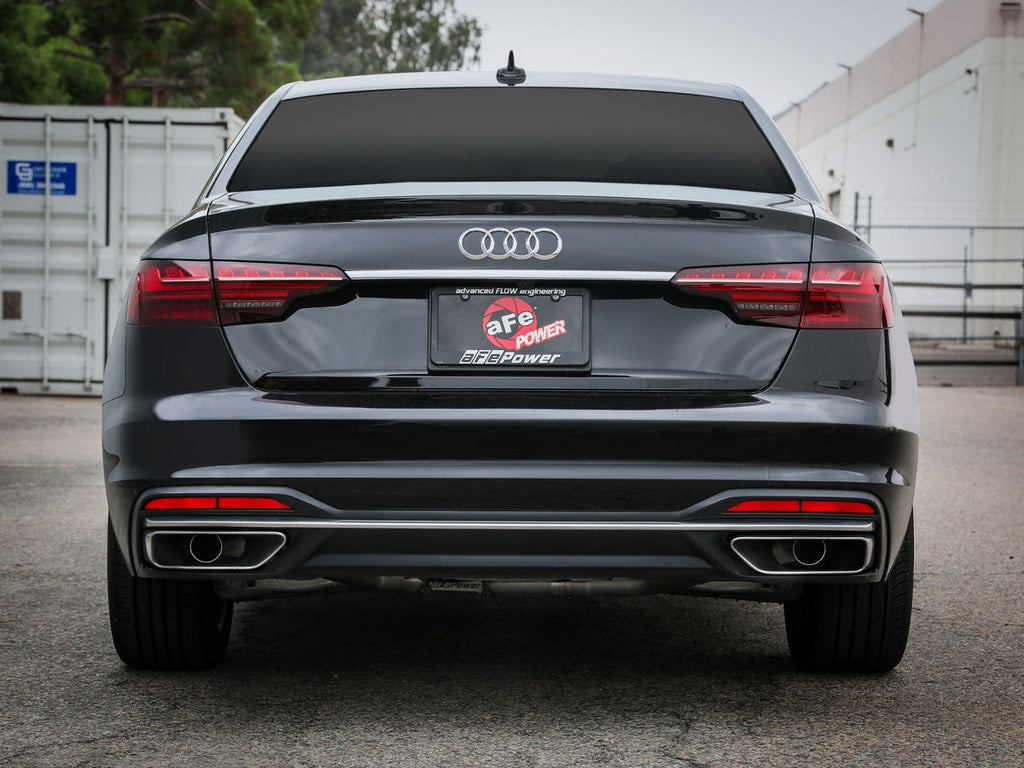 aFe MACH Force-Xp 3in to 2-1/2in 304 SS Axle-Back Exhaust System - Audi A4 2.0T 2020-2025