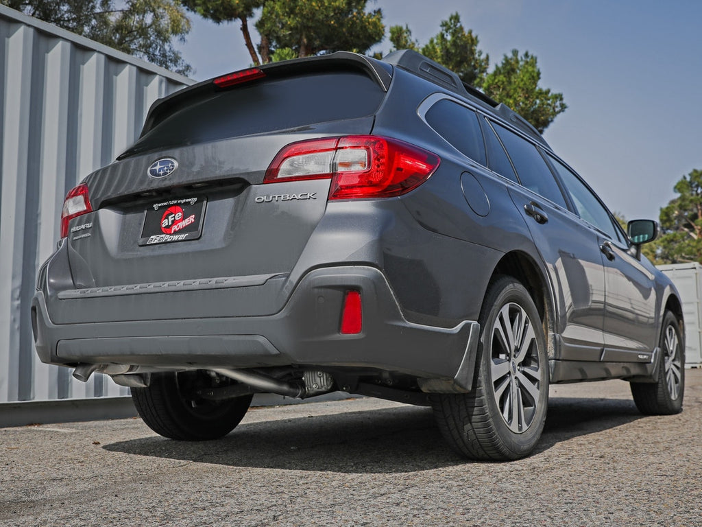 aFe Takeda 2.5in 304SS Catback Exhaust - Subaru Outback 2.5i 2015-2019