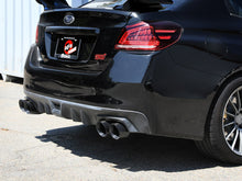 Load image into Gallery viewer, aFe Takeda 3in to 2-1/2in Stainless Catback Exhaust w/ Black Tip - Subaru WRX / STi 2015-2021