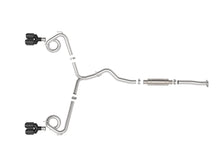 Load image into Gallery viewer, aFe Takeda 3in to 2-1/2in Stainless Catback Exhaust w/ Carbon Fiber Tip - Subaru WRX / STi 2015-2021