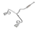aFe Takeda 3in to 2-1/2in Stainless Catback Exhaust w/ Polished Tip - Subaru WRX / STi 2015-2021