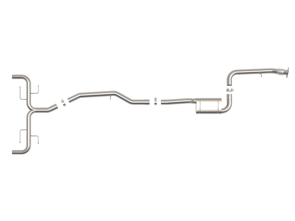 aFe Mach Force-Xp 2" to 2.5" 304SS Catback Exhaust System - Alfa Romeo Giulia 2017-2026