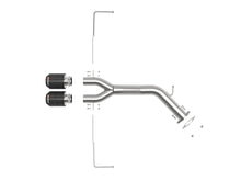 Load image into Gallery viewer, aFe Takeda 3"-2.5" 304SS Axle-Back Exhaust w/ Carbon Fiber Tips - Hyundai Veloster Turbo 2019-2021
