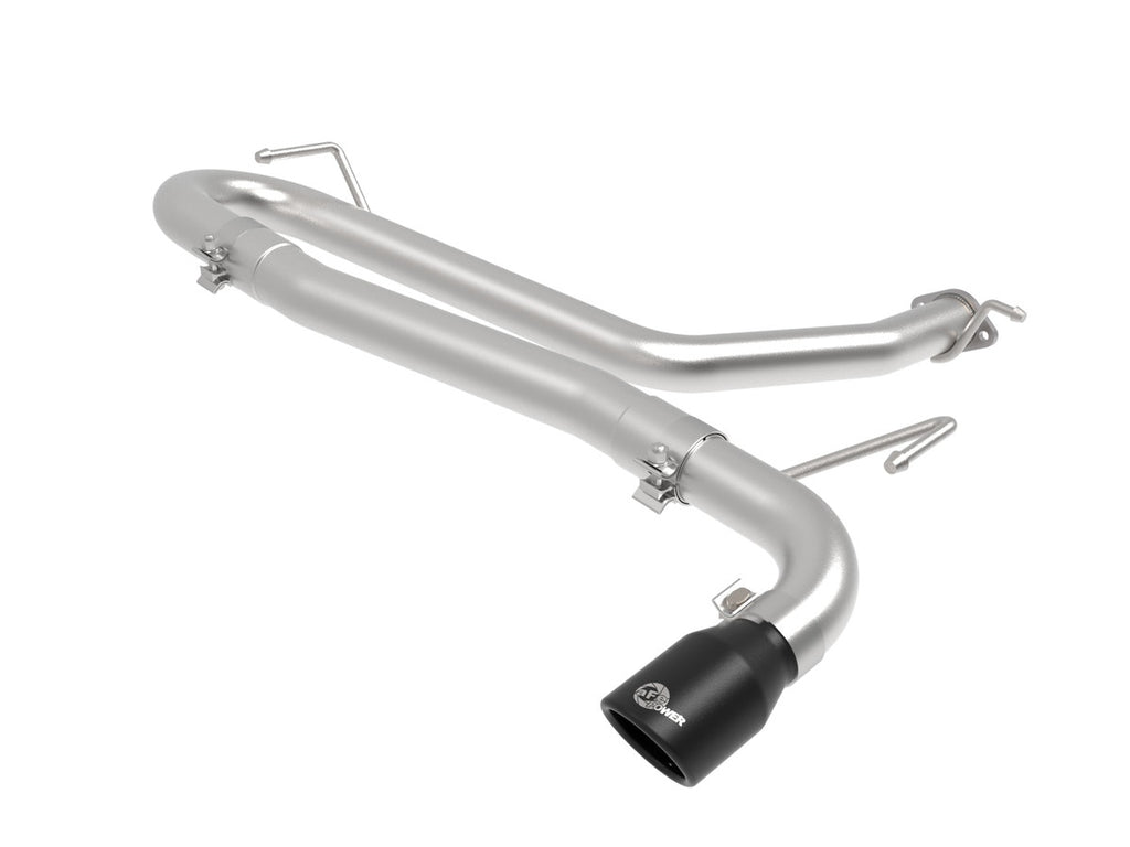 aFe Takeda 2.5" 304SS Axle-Back Exhaust w/ Black Tip (No Muffler) - Hyundai Kona AWD 1.6T 2018-2023