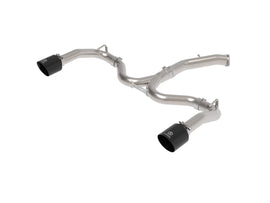 aFe 3in-2.5in 304 Stainless Steel Axle-Back Exhaust w/ Black Tips - Kia Forte GT 1.6T 2020-2021
