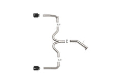 Load image into Gallery viewer, aFe 3in-2.5in 304 Stainless Steel Axle-Back Exhaust w/ Black Tips - Kia Forte GT 1.6T 2020-2021