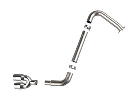 aFe Takeda 3in. SS Axle-Back Exhaust System w/Polished Tips - Hyundai Elantra N-Line 1.6T 2021-2025