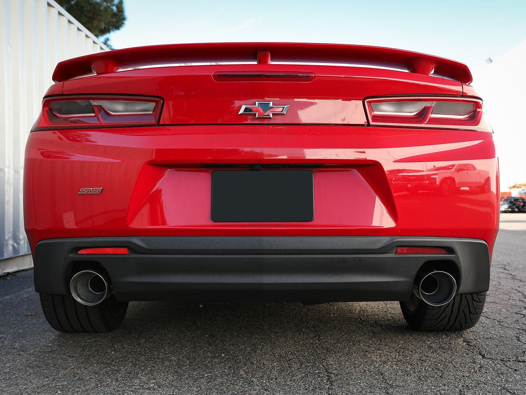 aFe MACH Force-Xp 2.5" 409SS Axle-Back Exhaust System w/ Polished Tips - Chevrolet Camaro SS 2016-2024