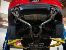 Load image into Gallery viewer, aFe MACH Force-Xp 3" 409SS Axle-Back Exhaust System w/o Mufflers (Polished Tips) - Chevy Camaro SS 2016-2024