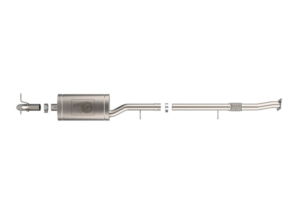 aFe ROCK BASHER 3 IN 409 Stainless Steel Cat-Back Exhaust - GMC Canyon / Chevy Colorado 2023-2025