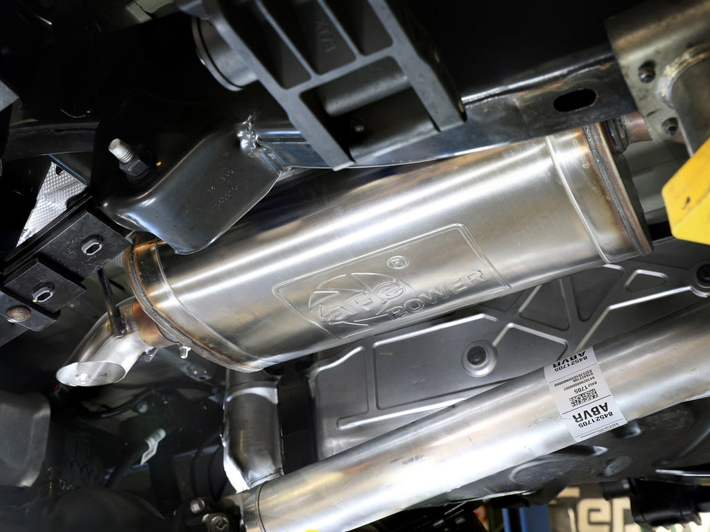 aFe ROCK BASHER 3 IN 409 Stainless Steel Cat-Back Exhaust - GMC Canyon / Chevy Colorado 2023-2025