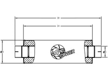 Load image into Gallery viewer, aFe MACHForce XP 409SS 4"ID In/Out 30" Muffler - Universal