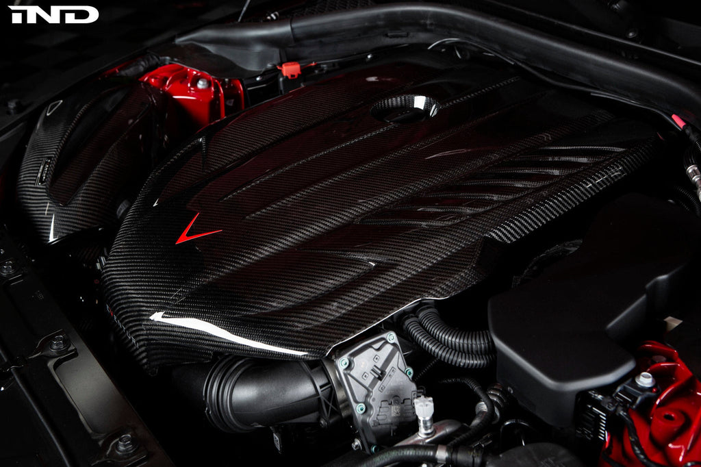 Eventuri Carbon Fiber Engine Cover - Toyota GR Supra (A9x) / BMW Z4 (G29) 2020-2026