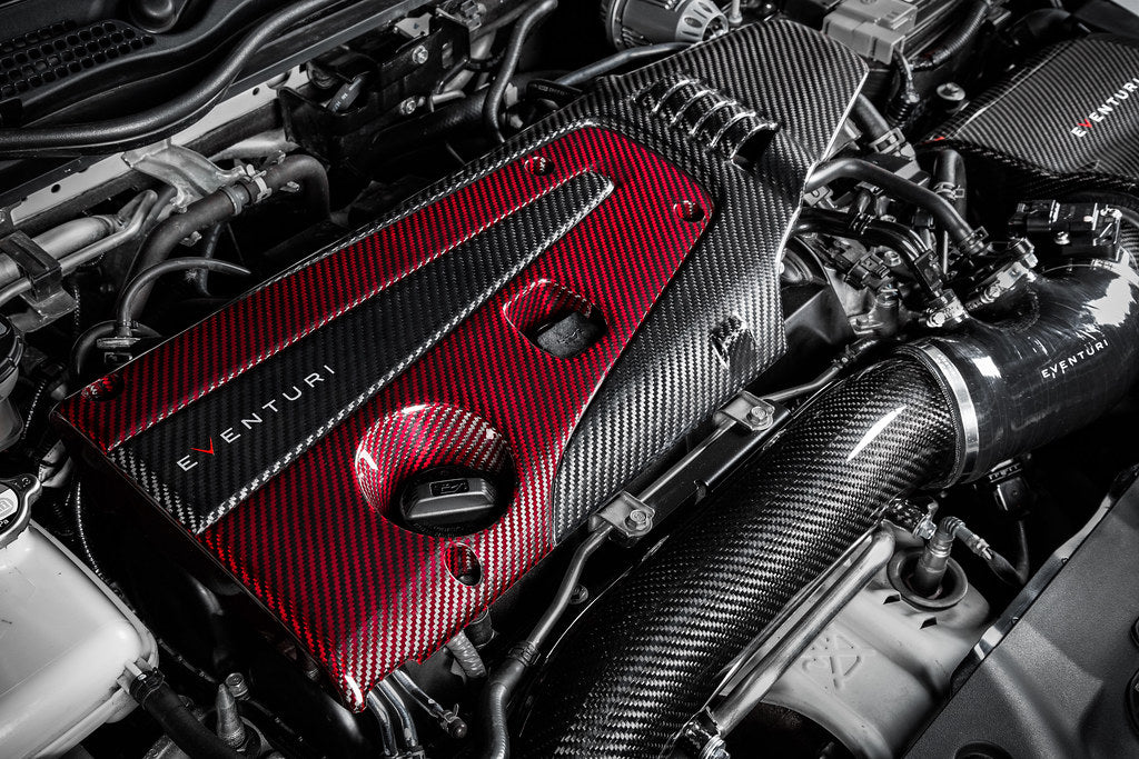 Eventuri Carbon Kevlar Engine Cover - Honda Civic Type R (FK8/FL5) 2017+