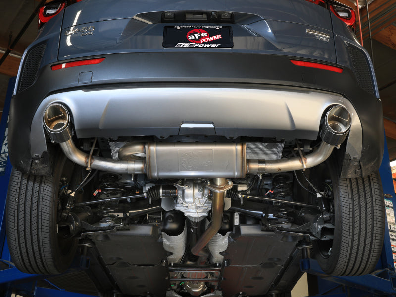 aFe Takeda 2.5in 304 SS Axle-Back Exhaust System w/ Carbon Fiber Tips - Mazda CX-50 2023+