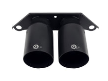 Load image into Gallery viewer, aFe Power Mach Force Xp 4" 304SS Bolt-On Satin Black Exhaust Tips - Porsche 911 GT3 2014-2019