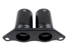 Load image into Gallery viewer, aFe Power Mach Force Xp 4" 304SS Bolt-On Satin Black Exhaust Tips - Porsche 911 GT3 2014-2019