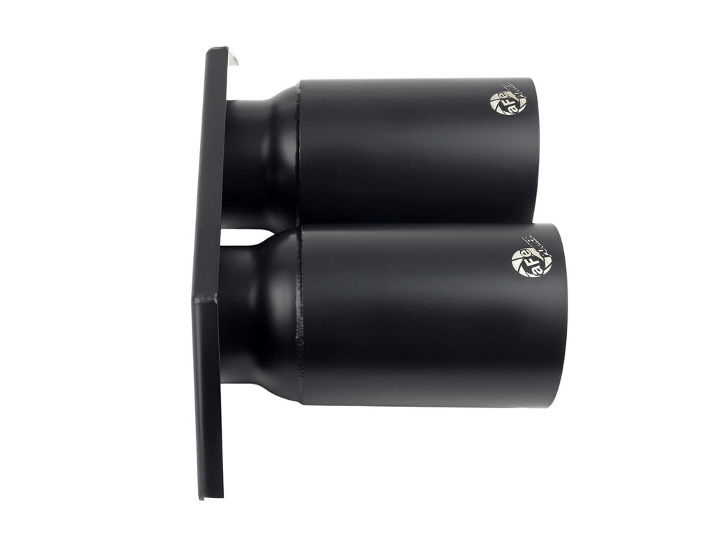 aFe Power Mach Force Xp 4" 304SS Bolt-On Satin Black Exhaust Tips - Porsche 911 GT3 2014-2019