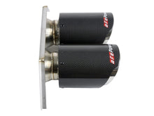 Load image into Gallery viewer, aFe Power Mach Force Xp 4" 304SS Bolt-On Carbon Fiber Exhaust Tips - Porsche 911 GT3 2014-2019