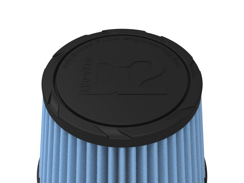 aFe POWER Clamp-On D2 Dura-Dry 5"F x 6.5"B x 4.75"T x 5"H Air Filter - Universal